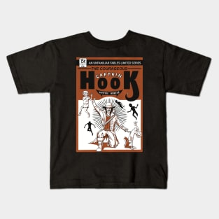 Captain Hook Comic Cover Kids T-Shirt